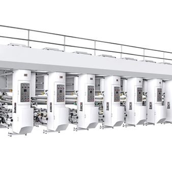 1250-12color Fully automatic high-speed  gravure printing machine (Electronic line shaft)
