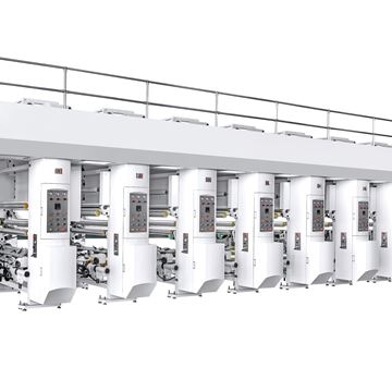 1250-12color Fully automatic high-speed  gravure printing machine (Electronic line shaft)